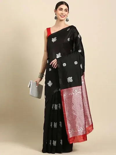 Best Selling Art Silk Saree with Blouse piece