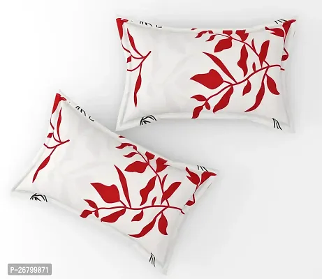 AS HUBS Printed Pillow covers (pack of 2,27*17)