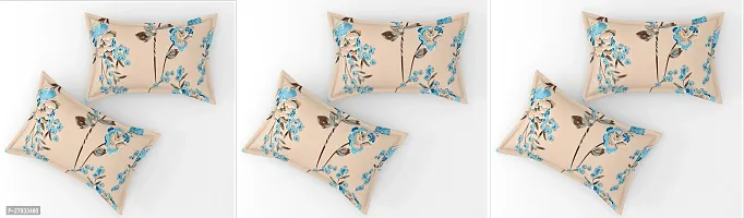 AS HUBS cotton pillow covers set of six  piece (size =17*27)