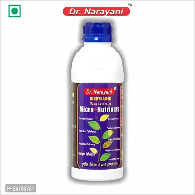 Dr.Narayani Micro+Nutrients ( 1 Liter) Organic Plant Care Tonic for Nutrient Deficiency Plants  Fruiting - Flowering