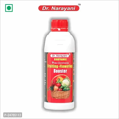 Dr.Narayani Flowering - Fruiting Booster, Are your plants having trouble forming Buds , Flowers, Fruits ?  (1 Liter)-thumb0