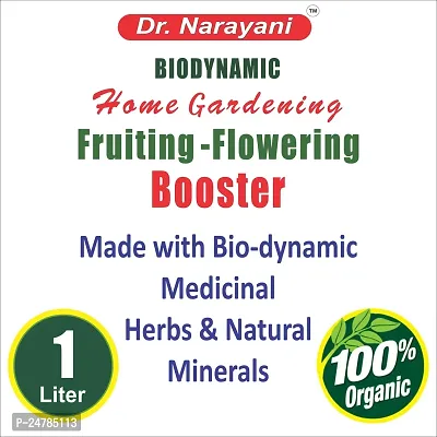Dr.Narayani Flowering - Fruiting Booster, Are your plants having trouble forming Buds , Flowers, Fruits ?  (1 Liter)-thumb2