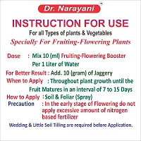 Dr.Narayani Flowering - Fruiting Booster, Are your plants having trouble forming Buds , Flowers, Fruits ?  (1 Liter)-thumb3