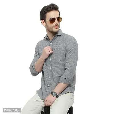 Latest Chikan Men's Checked Regular Fit Full Sleeve Cotton Casual Shirt