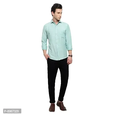 Latest Chikan Men's Solid Regular Fit Full Sleeve Cotton Casual/Formal Shirt