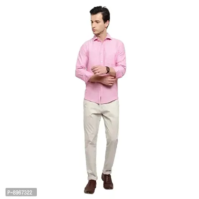 Latest Chikan Men's Solid Regular Fit Full Sleeve Cotton Casual/Formal Shirt