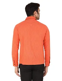 Latest Chikan Men's Textured Regular Fit Full Sleeve Cotton Casual/Formal Shirt-thumb2
