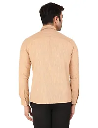Latest Chikan Men's Textured Regular Fit Full Sleeve Cotton Casual/Formal Shirt-thumb2