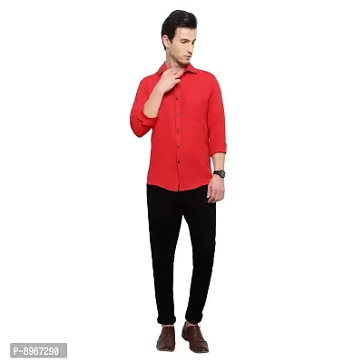 Latest Chikan Men's Solid Regular Fit Full Sleeve Cotton Casual/Formal Shirt