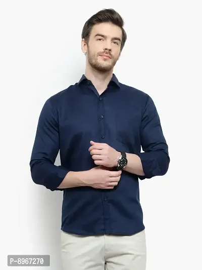 Latest Chikan Men's Regular Fit Full Sleeve Cotton Casual Shirt