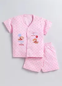 Baby Boys and Baby Girls Cotton Clothing Set Pack of 3-thumb2
