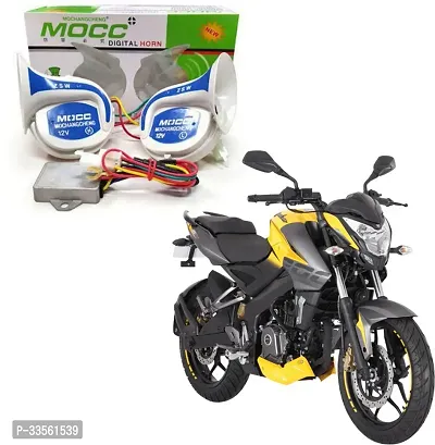 MOCC Horn For Bajaj Pulsar 200NS Pack Of A pair of horn And Wiring set for horn