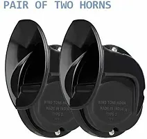 TOVOTA Horn For Universal For Bike Universal For Car Universal for Bus Universal for Trucks Cruiser Pack Of 2-thumb3