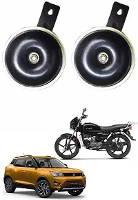 TOVOTA Horn For Indian Universal For Bike Universal For Car Bajaj Hero Honda KTM Royal Enfield TVS Pulsar Passion Activa Apache Alto Discover 100 Avenger Splendor CT 100 Bolero Pack Of pack of pulsar 2 horn all product water proof loud sound-thumb3