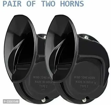 TOVOTA Horn For Universal For Bike Universal For Car Mahindra Range Rover Suzuki TVS Cruiser Pack Of 1-thumb4