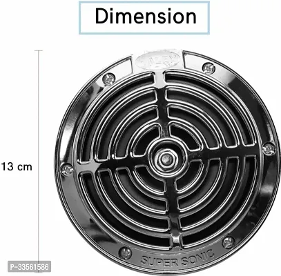 Patel horness Horn For Universal For Bike Bajaj Universal for Trucks Universal For Car Universal for Bus Universal For Bike Platina 100 Platina Platina 125 Pack Of Set of 2pc-thumb3