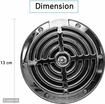 Patel horness Horn For Universal For Bike Bajaj Universal for Trucks Universal For Car Universal for Bus CT 100 Universal For Car Universal for Bus Universal For Bike Universal for Trucks Pack Of Set of 2pc-thumb3