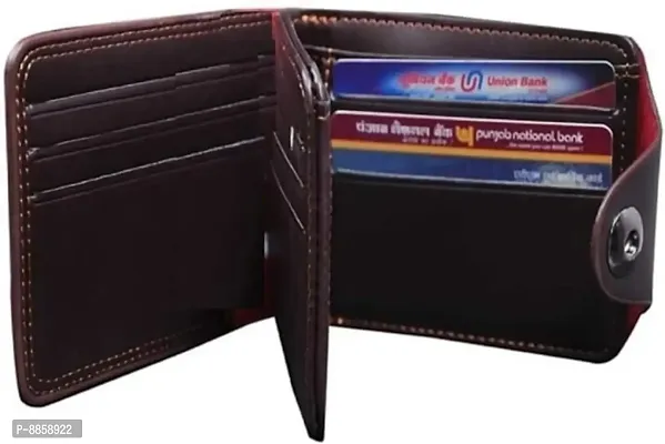 Attractive Royal Wing Wallet Two Fold Brown-thumb2