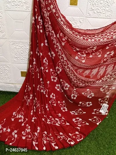 Classic Saree with Blouse piece For Women
