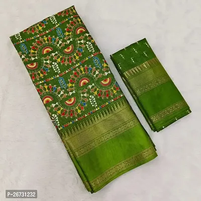 Classic Kosa Silk Saree with Blouse piece-thumb0