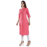 Purvi Women's Cotton Flex Straigth Kurta-thumb2