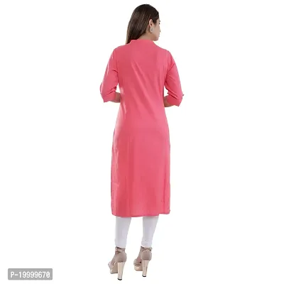 Purvi Women's Cotton Flex Straigth Kurta-thumb5