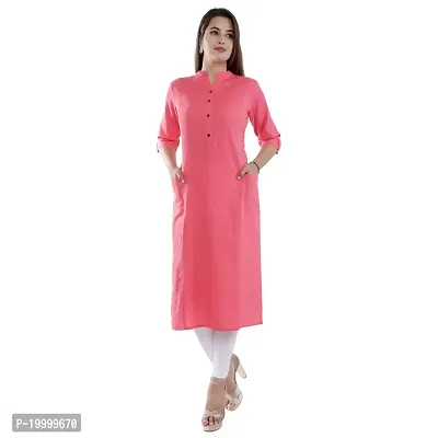 Purvi Women's Cotton Flex Straigth Kurta