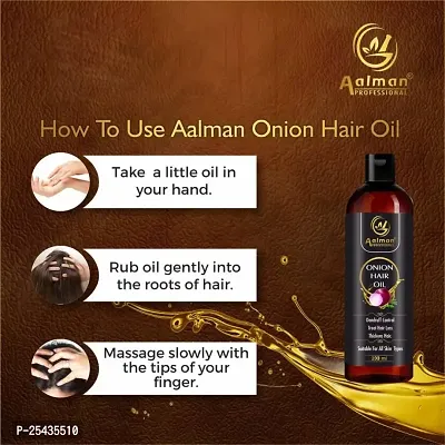 Aalman Professional Onion Hair Oil Hair Oil-thumb3