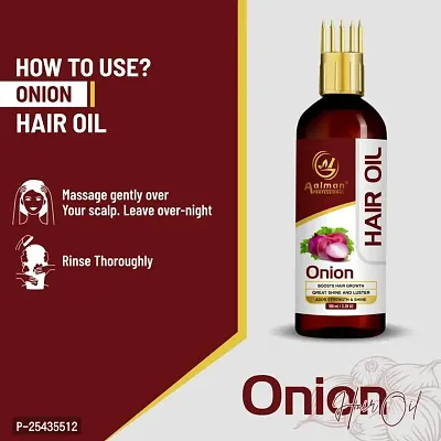 Aalman Professional Onion Oil For Hair Regrowth Hair Oil For Men And Women-thumb3