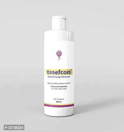 Tinefcon Hair Cleanser, Gentle shampoo for conditions like Scalp Psoriasis, Dandruff, Controls Scalp build up, itching and flaking