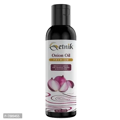 Getnik Onion Hair Oil for Hair Growth and Hair Fall Control with Black Seed Oil Extracts Onion Oil 100 ml (pack of 1)-thumb0