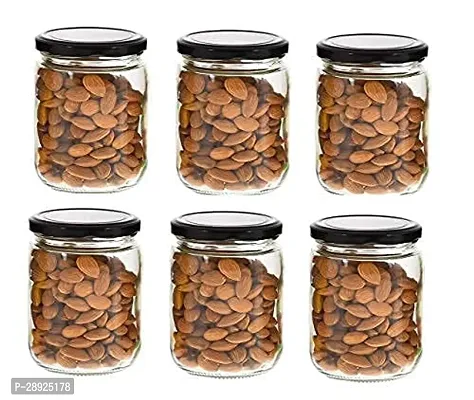 Stylish Solid Transparent Multi Use Jar for Kitchen, 50ml, Combo