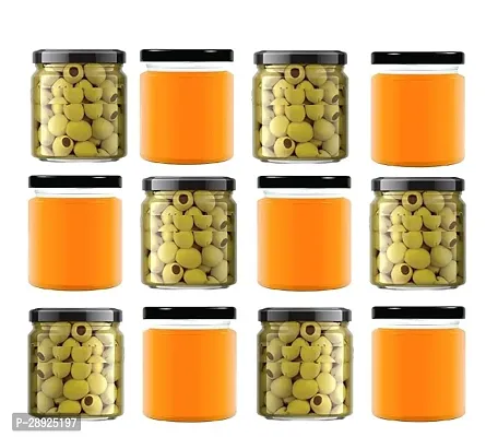 Stylish Solid Transparent Multi Use Jar for Kitchen, 50ml, Combo