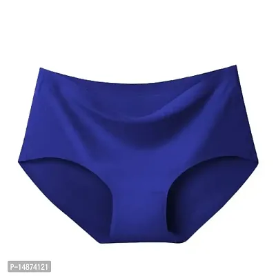 4 Pack Women's Cotton Underwear High Waist Stretch Briefs Soft Underpants  Breathable Panties 