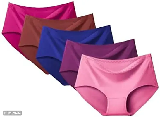 Stylish Fancy Cotton Panty Combo For Women Pack Of 5