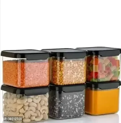 Plastic Containers Set For Kitchen Storage 500ML Kitchen Container, Bpa Free-Set 4-thumb0