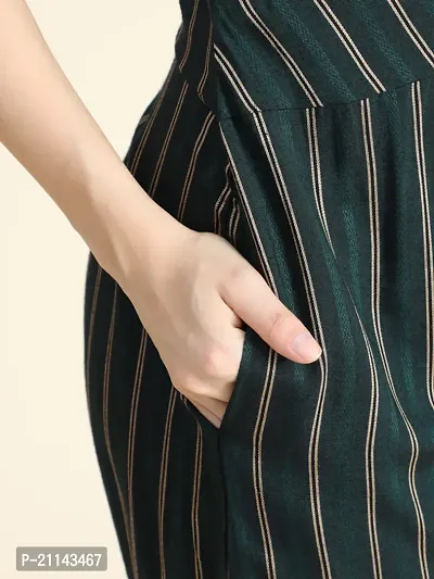Stylish Women Polyester Viscose Blend Casual Jumpsuit-thumb5