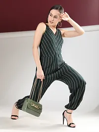 Stylish Women Polyester Viscose Blend Casual Jumpsuit-thumb1