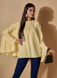 Stylish Women Cotton Blend Casual Top-thumb1