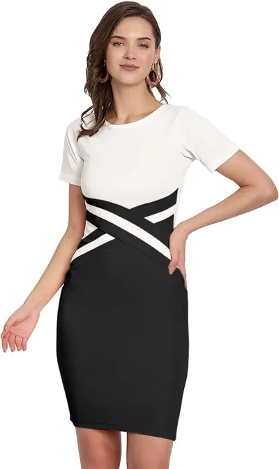 Stylish Solid Dress For Women