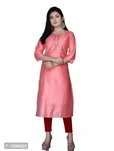Stylish Chanderi Cotton Kurti For Women