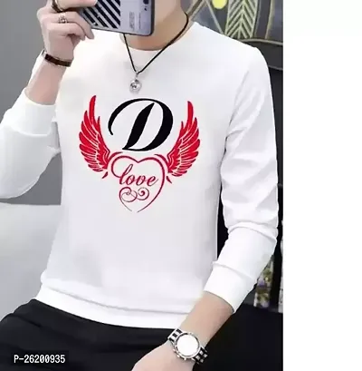 Reliable White Cotton Printed Round Neck Tees For Men-thumb0