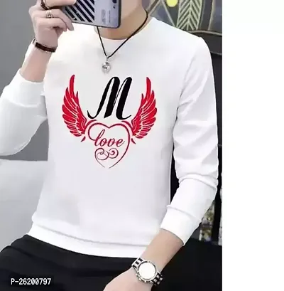 Reliable White Cotton Printed Round Neck Tees For Men-thumb0