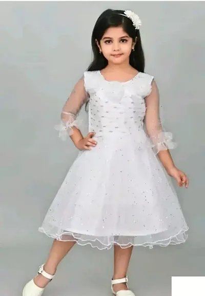 Girls Net Princes Frock Set