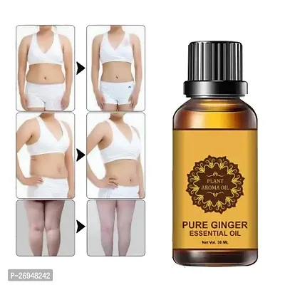 Graceberry Fat Loss Oil, Belly Drainage Ginger Oil 150 ML,Tummy Ginger  for Lymphatic Drainage,Arnica Oil,100% Natural  (Pack of 1)-thumb4