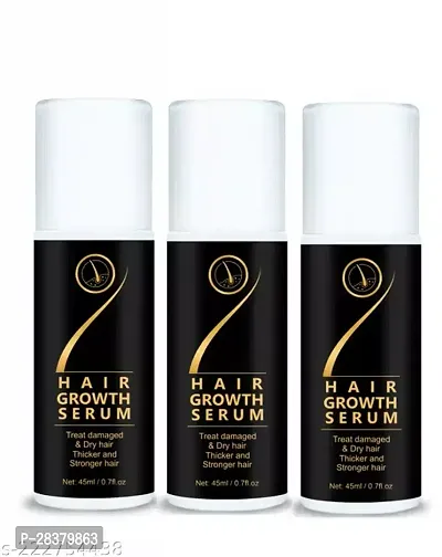 Regrowth Organic Hair Serum Roller 45ml Pack Of 3
