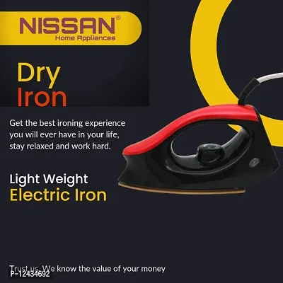 Modern Automatic Dry Iron Press Electric Iron  Press 750 W light Weight  Dry Iron-thumb2