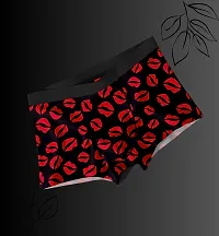 Stylish Nylon Printed Underwear Trunks for Men - Pack of 4-thumb3