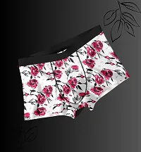 Stylish Nylon Printed Underwear Trunks for Men - Pack of 4-thumb2