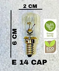 ALUCIFIC 15W E-14 Warm Refrigerator Bulb, Set of 2-thumb2